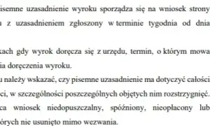 Jak napisać wniosek o uzasadnienie wyroku - uniknij najczęstszych błędów