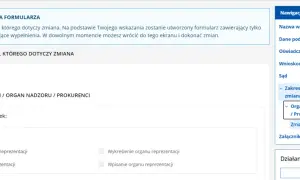 Jak wypełnić KRS-ZK i uniknąć błędów przy zmianie zarządu