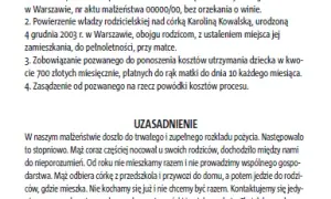 Jak napisać pozew rozwodowy bez orzekania o winie - krok po kroku