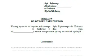 Jak skutecznie napisać sprzeciw od wyroku nakazowego - krok po kroku