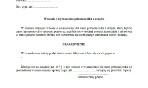 Jak skutecznie uzasadnić wniosek o adwokata z urzędu - 5 kroków