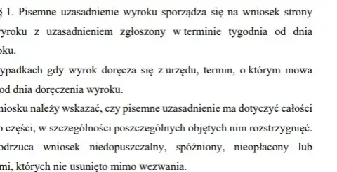 Jak napisać wniosek o uzasadnienie wyroku - uniknij najczęstszych błędów