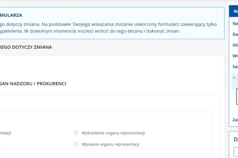 Jak wypełnić KRS-ZK i uniknąć błędów przy zmianie zarządu