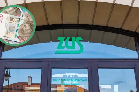 ZUS i pieniądze, być może związane z wnioskiem 800 plus.