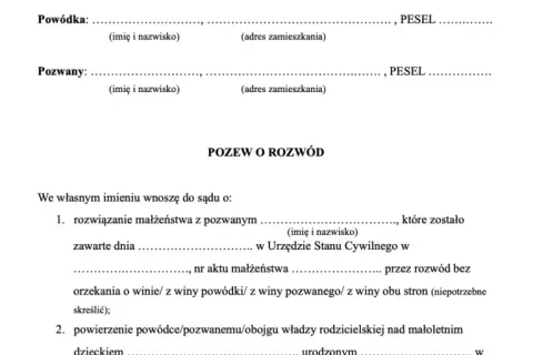Jak napisać pozew o rozwód: Krok po kroku bez błędów