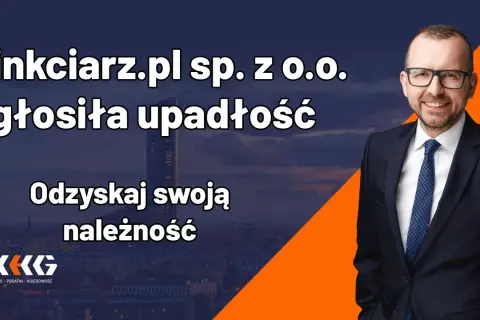 Cinkciarz.pl sp. z o.o. ogłosiła upadłość. Odzyskaj swoją należność.
