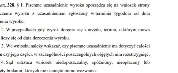 Jak napisać wniosek o uzasadnienie wyroku - uniknij najczęstszych błędów