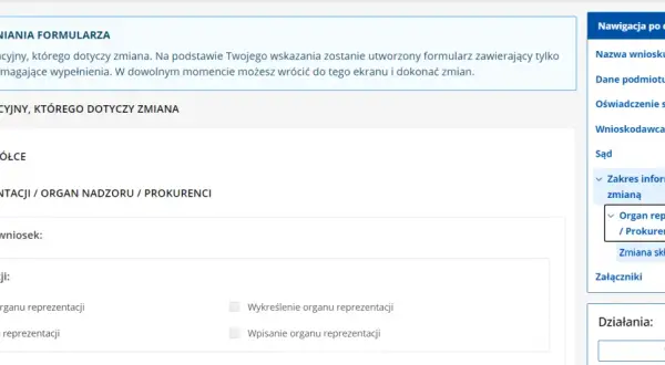 Jak wypełnić KRS-ZK i uniknąć błędów przy zmianie zarządu