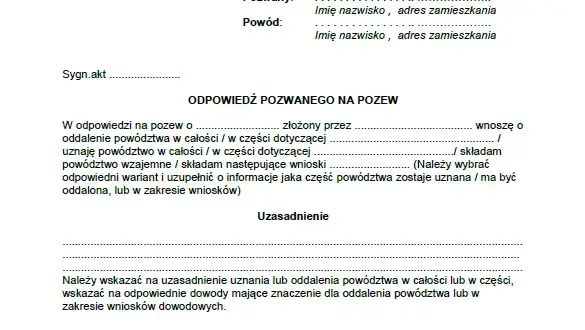 Czy powód dostaje odpowiedź na pozew? Poznaj procedurę sądową