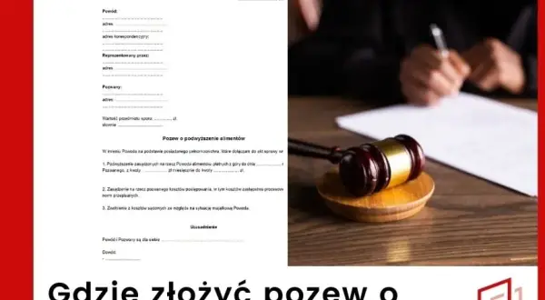 Koszty pozwu o podwyższenie alimentów - ile zapłacisz za pomoc?