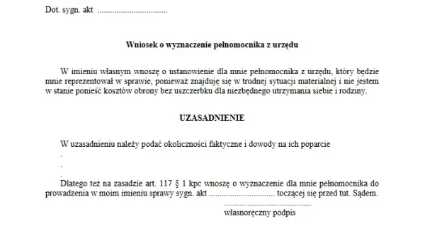 Jak skutecznie uzasadnić wniosek o adwokata z urzędu - 5 kroków