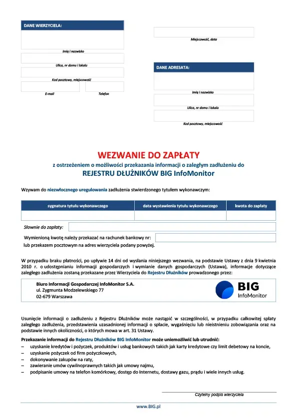 Ile wezwań do zapłaty przed pozwem? Poznaj wymogi prawne