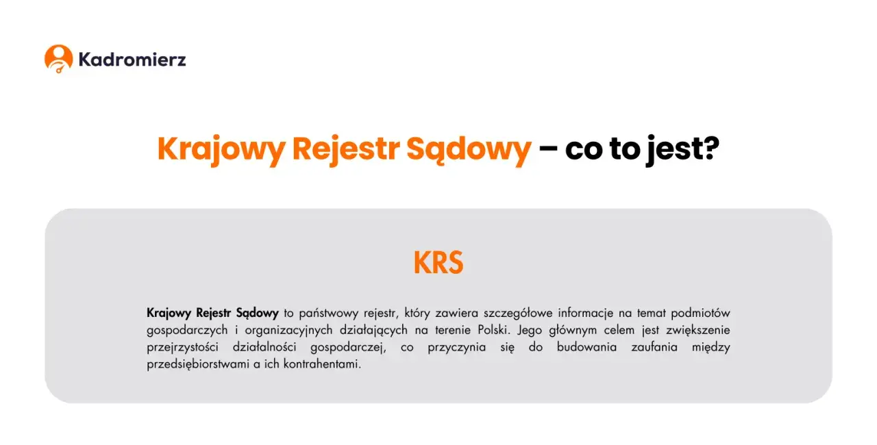 Co to jest numer KRS i dlaczego jest kluczowy dla firm w Polsce