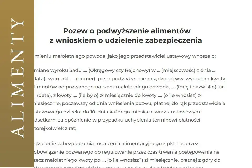 Zdjęcie Jak wygląda rozprawa o podwyższenie alimentów i co warto wiedzieć