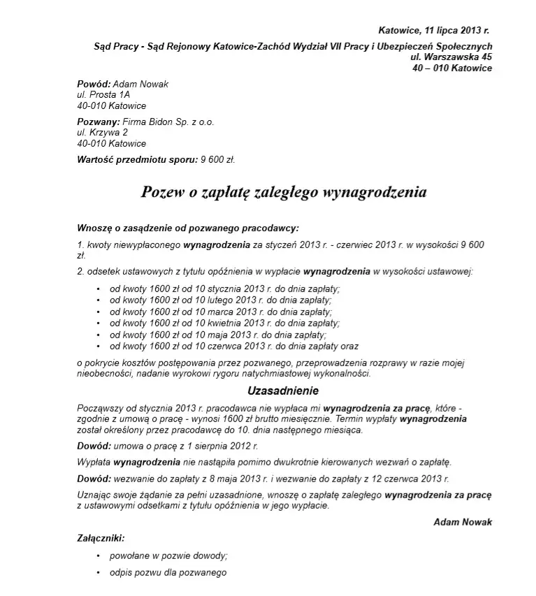 Zdjęcie Jak złożyć pozew do sądu pracy: 10 kroków do sukcesu